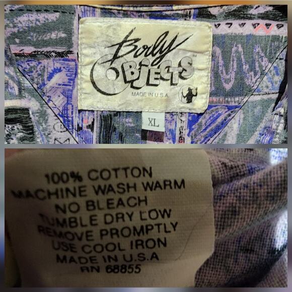 Vintage Shirt Button Down - Picture 4 of 5